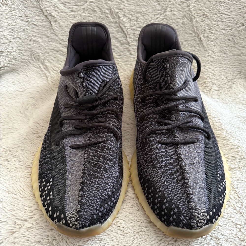Yeezy Black and Gray Sneakers